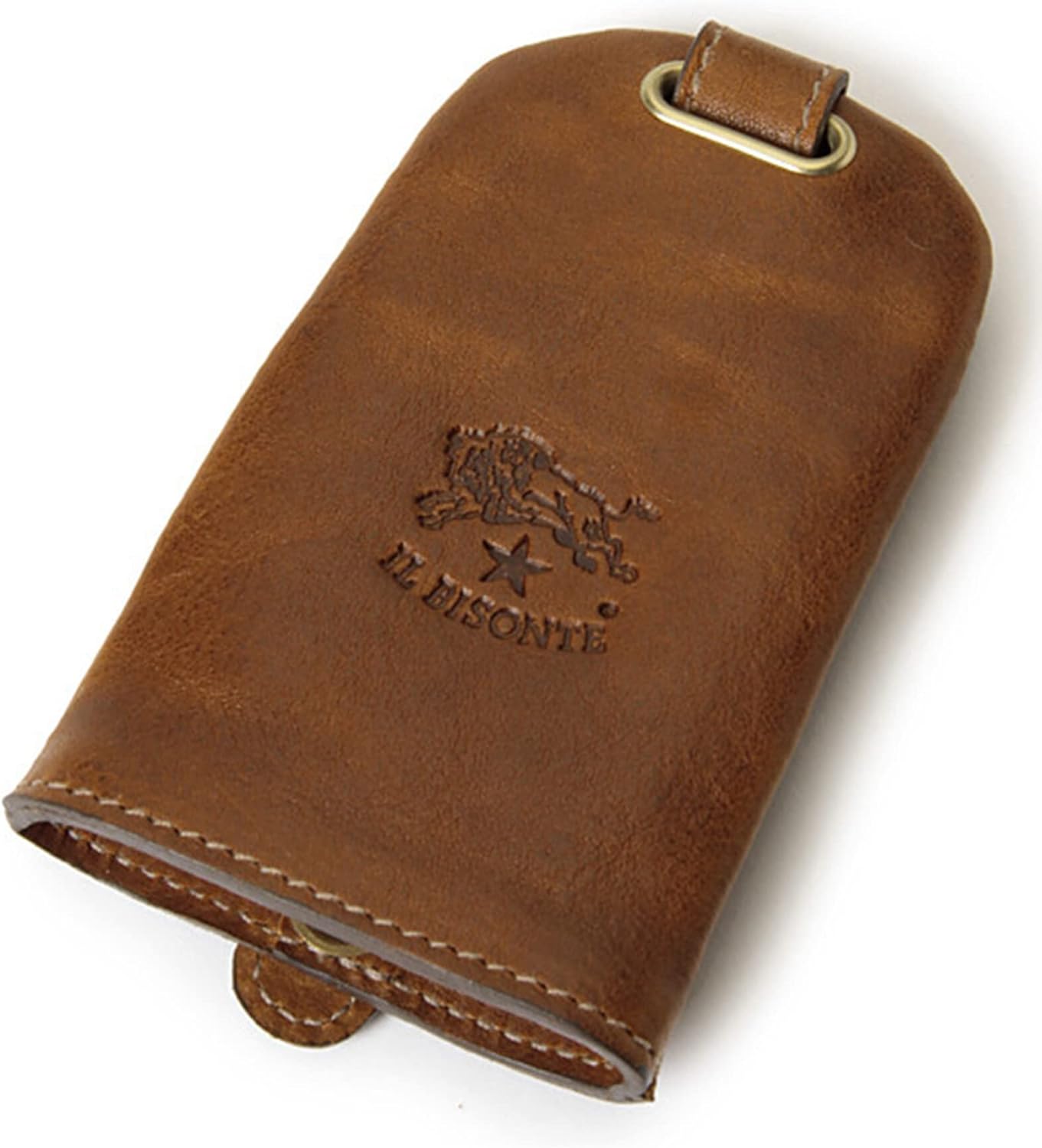 2362 【新品 定価2.2万円】ラルコバレーノ☆名刺入れ☆BEIGE×PINK L